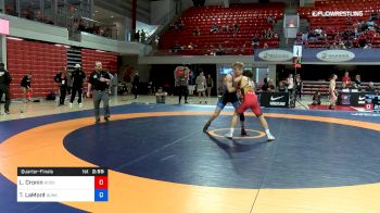 60 lbs Quarterfinal - Liam Cronin, Hoosier Wrestling Club vs Taylor LaMont, Sunkist Kids Wrestling Club