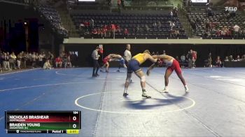 184 lbs Cons. Round 4 - Braiden Young, Augustana (IL) vs Nicholas Brashear, Huntingdon