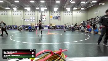 120 lbs Champ. Round 1 - Bo Dominguez, Brentwood Aca. vs Gabriel Hernandez, Fenton