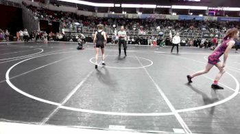 98 lbs Round Of 16 - Irelynd Marler, Young Viking Warriors vs Tayah Beeman, Darkhorse WC