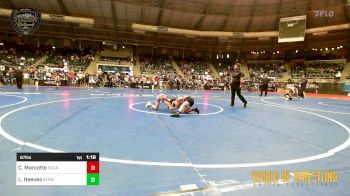 67 lbs Quarterfinal - Cael Marcotte, Socal Grappling Club vs Liam Reeves, Steel Valley Renegades