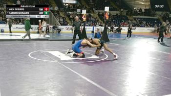 126 lbs Quarterfinal - Nick Desisto, Tewksbury vs Nathan Morales, Andover