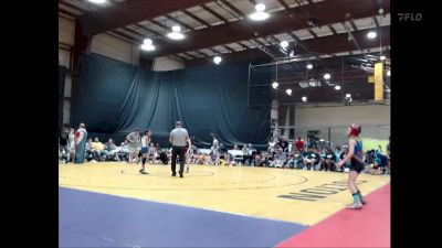 66 lbs Quarterfinals (8 Team) - Pearl Jewett, Black Mambas vs Abigail Benson, Missouri BattleGear White