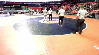 1A 190 lbs Cons. Round 2 - Tucker Cook, Pittsfield vs Hunter Eastin, Tolono (Unity)