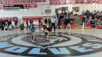 165 lbs 5th Place - Henry Dodge, South Burlington vs Quinn Veth-McGovern, Burr & Burton