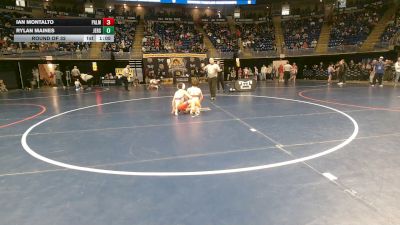 82 lbs Round Of 32 - Ian Montalto, Palmyra vs Rylan Maines, Jersey Shore
