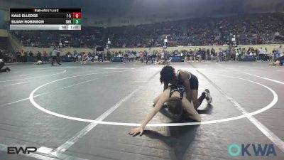 84 lbs Quarterfinal - Kale Elledge, F-5 Grappling vs Elijah Robinson, Shelton Wrestling Academy