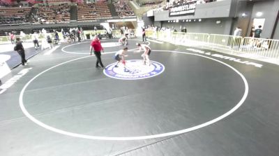 132 lbs Cons. Sub-rd Of 16 - Carson McKain, Merced High School Wrestling vs David Darer, Peninsula Wrestling Club