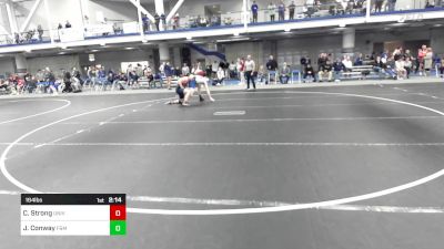 184 lbs Consi Of 8 #2 - Connor Strong, University Of Pennsylvania vs James Conway, F&m