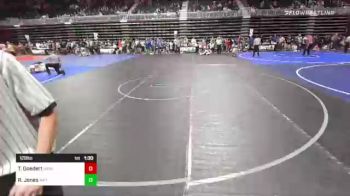 70 lbs Semifinal - Wyatt Manning, Project WC vs Bain Lahoe, Thermopolis