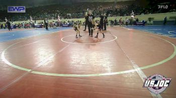 40 lbs Quarterfinal - Jenson Inger, Powerhouse Wrestling Academy vs Chase Freeman, Tahlequah Wrestling Club