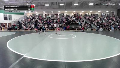 88 lbs Quarterfinal - Treyten Embrey, Tech Fall Elite vs Macklin Doyle, Immortal Athletics WC