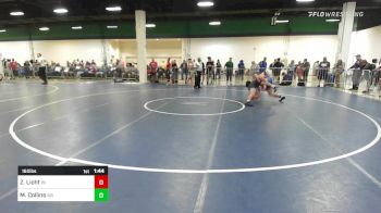 160 lbs Consi Of 64 #2 - Zane Licht, WI vs Mathias Collins, WA