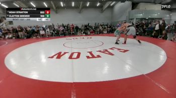 285 lbs Cons. Round 6 - Noah Stratton, Roosevelt vs Clayton Brewer, ThunderRidge