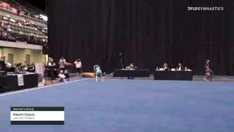 Naomi Copus - Women's Group, Lake City Twisters - 2021 Women's Xcel Region 4 Championships