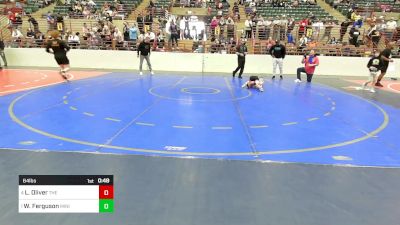 64 lbs Semifinal - Liam Oliver, The Storm Wrestling Center vs William (Liam) Ferguson, Minion Training Center