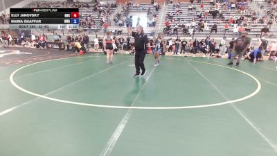 62 kg Champ. Rd Of 32 - Elly Janovsky, Bearcat Wrestling Club vs Naima Ghaffar, M3 Wrestling Academy