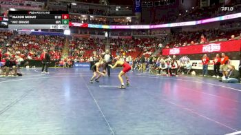 1A-113 lbs Cons. Round 4 - Maxon Monat, North Tama vs Nic Brase, Nashua-Plainfield