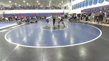 144 lbs Champ. Round 2 - Dominic Prangley, Coeur D Alene vs Parker Cathey, Timberlake