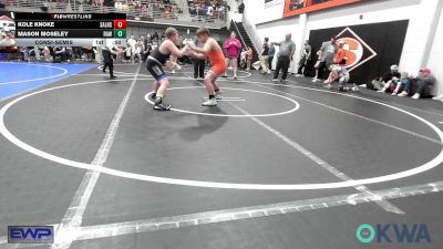 131 lbs Consolation - Kole Knoke, Sallisaw Wrestling vs Mason Moseley, Raw Wrestling Club