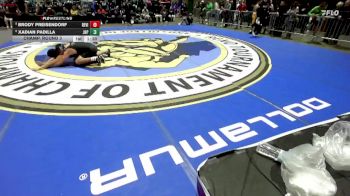 165 lbs Champ. Round 3 - Brody Preisendorf, Redwood -Visalia vs Xadian Padilla, Pitman