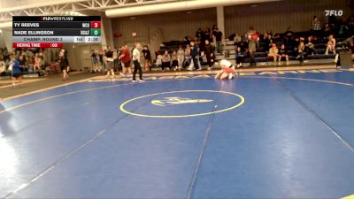 133 lbs Champ. Round 2 - Ty Reeves, Western Colorado University vs Nade Ellingson, Rochester Community & Tech. College