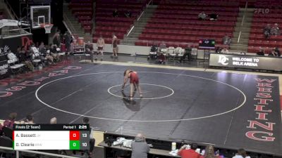 174 lbs Finals (2 Team) - Drew Clearie, Brown vs Avery Bassett, Lock Haven