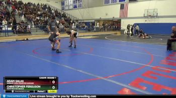 126 lbs Champ. Round 1 - Christopher Ferguson, Huntington Beach vs Adam Salas, Sunkist Kids Monster Garage