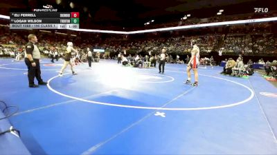 190 Class 1 lbs 3rd Place Match - Logan Wilson, Trenton vs Eli Ferrell, Sherwood