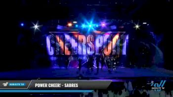 Power Cheer! - Sabres [2021 L5 Senior - D2 Day 1] 2021 CHEERSPORT National Cheerleading Championship