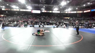 5A 120 lbs Cons. Round 1 - Zeth Kendall, Blackfoot vs Ethan Woolsey, Middleton