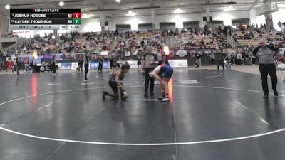 A 175 lbs Cons. Round 2 - Joshua Hodges, Montgomery Central High School vs Cayden Thompson, Marshall Co. High School