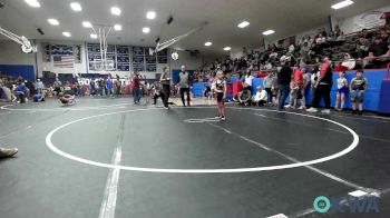 52 lbs Quarterfinal - Daxton Wise, Tecumseh Youth Wrestling vs Michael Fabela, Chickasha Youth Wrestling