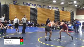 160 lbs Prelims - Caiden Granlund, North Central vs Tyler Sepulveda, Selma