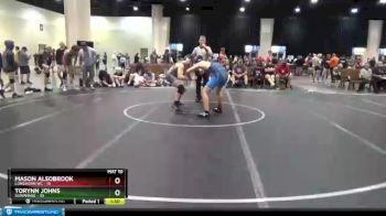 182 lbs Round 3 (8 Team) - Mason Alsobrook, Longhorn WC vs Torynn Johns, Suwannee