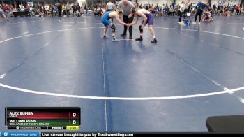 Silver 149 lbs Cons. Round 4 - Alex Bumba, Loras vs William Penn, Iowa Lakes Community College