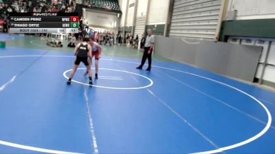 110 lbs 7th Place Match - Camden Prinz, West Point Wrestling Club vs Thiago Ortiz, Garden City Wrestling Club