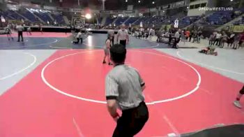 88 lbs Consolation - Harlow Brunhoeber, Fort Carson MS vs Natalie Lippstreu, Level Up