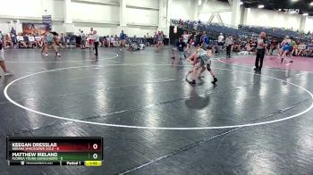 113 lbs Round 5 (16 Team) - Keegan Dresslar, Indiana Smackdown Gold vs Matthew Ireland, Florida Young Gunslingers