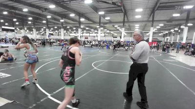109 lbs Consolation - Allie Goodman, Funk Nasty vs Briley Ricketts, PV Bighorns