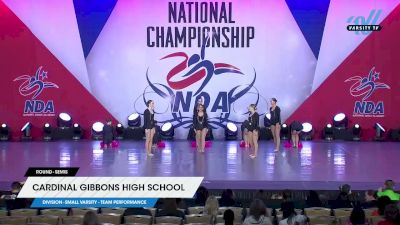 Cardinal Gibbons High School [2025 Small Varsity - Team Performance Semis] 2025 NDA High School National Championship