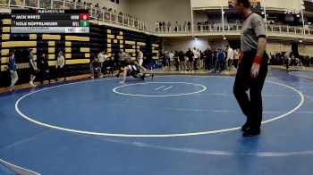 152 lbs 7th Place - Jack White, Norwin vs Kole Doppelheuer, Belle Vernon