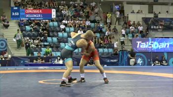 65 kg Qualif. - Rokas Cepauskas, Lithuania vs Jadon William SKELLENGER, United States