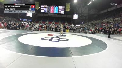 105 lbs Champ. Rd Of 128 - Felicity Tarango, TX vs Anna White, ND