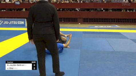 Anthony Jayden Beltran vs Jonathan Diaz 2024 Pan IBJJF Jiu-Jitsu No-Gi Championship