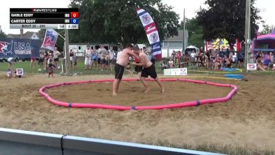 285 lbs Round 2 - Gable Eddy, Indee Mat Club vs Carter Eddy, Indee Mat Club