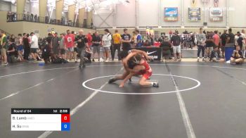 65 kg Round Of 64 - Brody Lamb, Northern Colorado vs Hai Su, Greensboro RTC