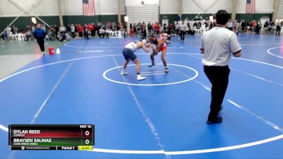 149 lbs Cons. Round 1 - Braysen Salinas, Concordia (Neb.) vs Dylan Reed, Cowley