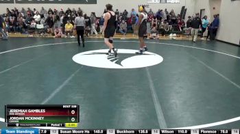 220 lbs 5th Place Match - Jordan Mckinney, Corner vs Jeremiah Gambles, Mae Jemison