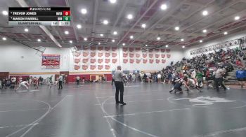 215 lbs Quarterfinal - Trevor Jones, Mount Vernon vs Mason Parrill, Dublin Coffman